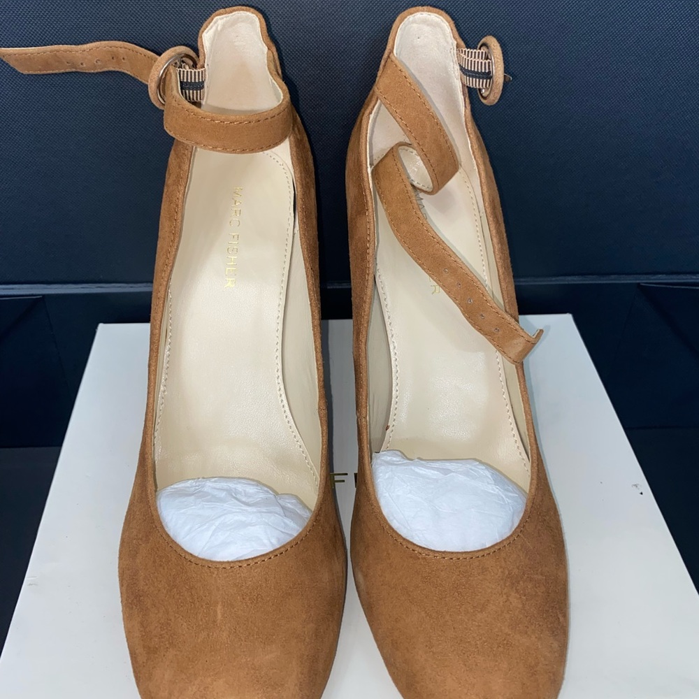 Brown Marc Fisher Brown Heels